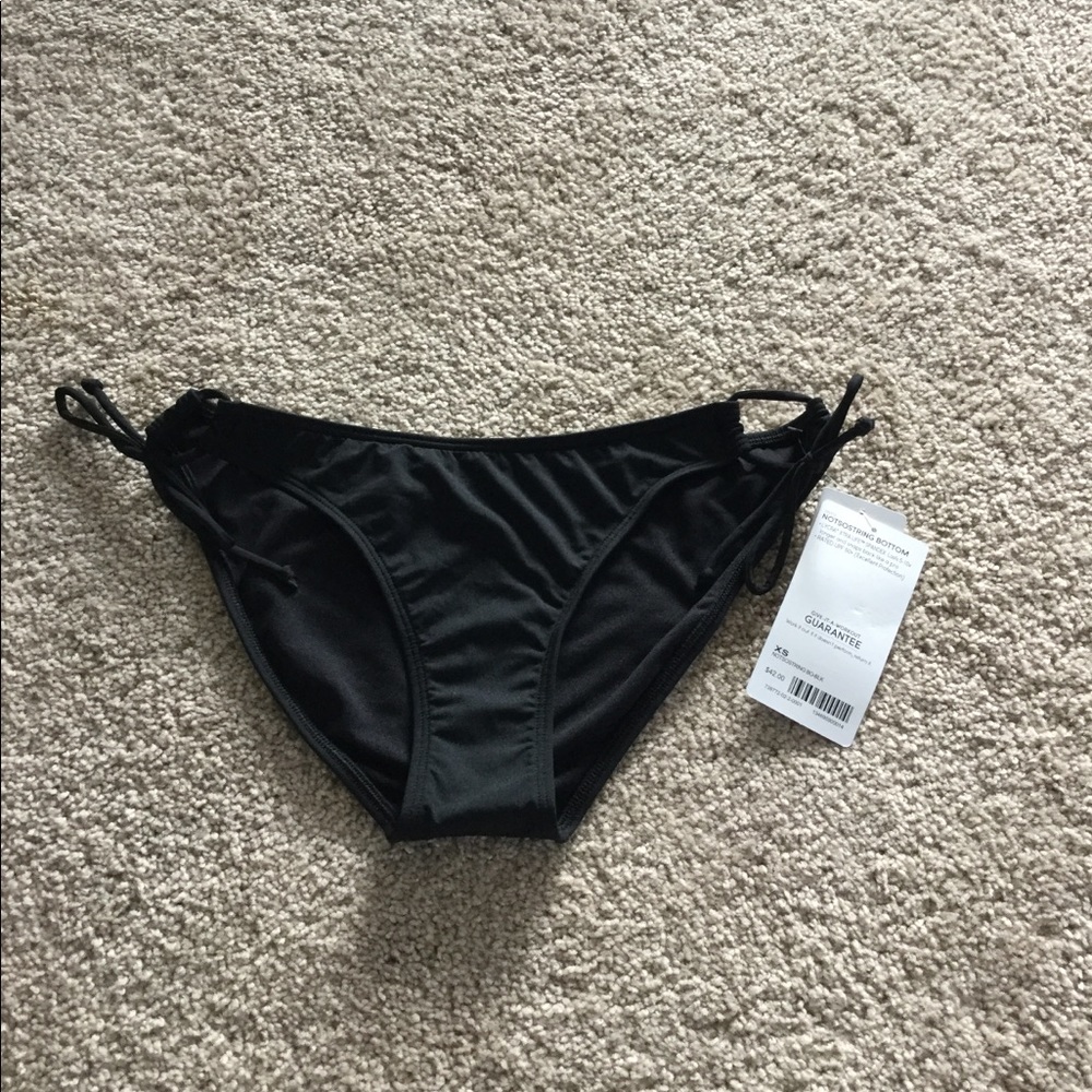 NWT Black bikini bottom